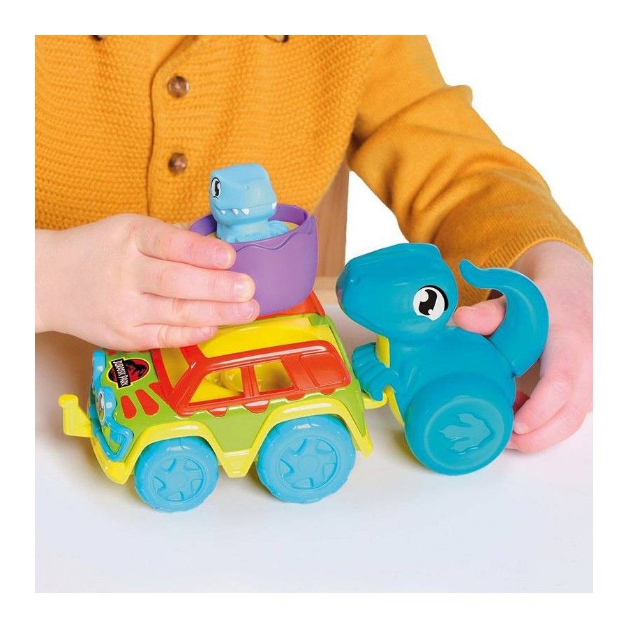 TOOMIES véhicule avec dino + dino
