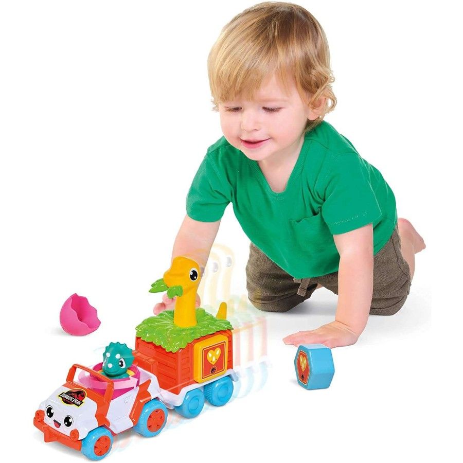 TOOMIES jeep dinosaure avec remorque