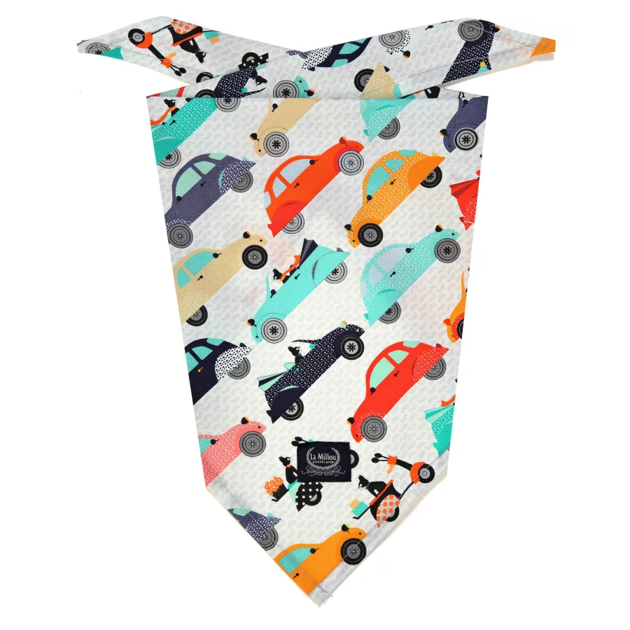 TRIANGULAR handkerchief Millou LA - LA MOBILE TRIANGULAR handkerchief Millou LA - LA MOBILE