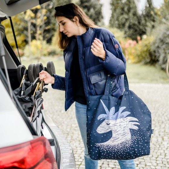 BORSA SHOPPER LA MILLOU CON TASCA - LUNA LUMINOSA
