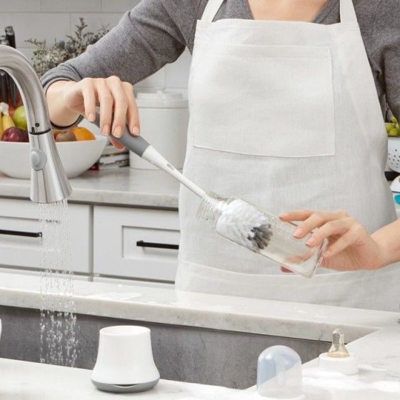 OXO Bottle and Dragon Washing Brush
