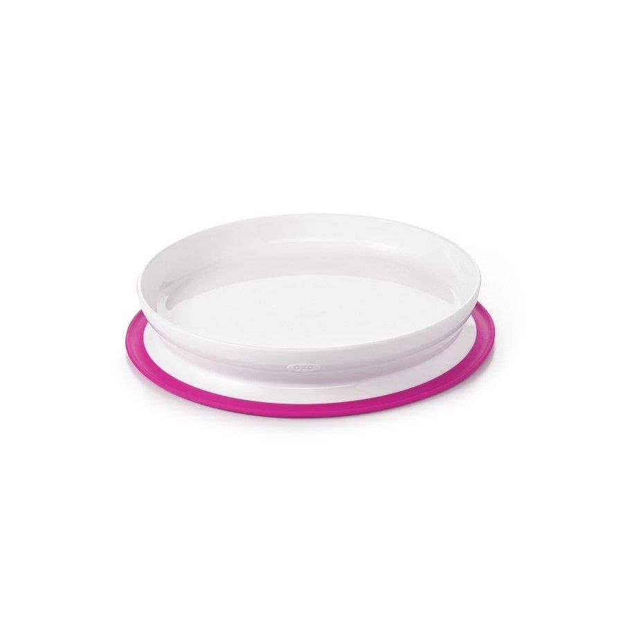 OXO Talerzyk z Silikonową Przyssawką Pink