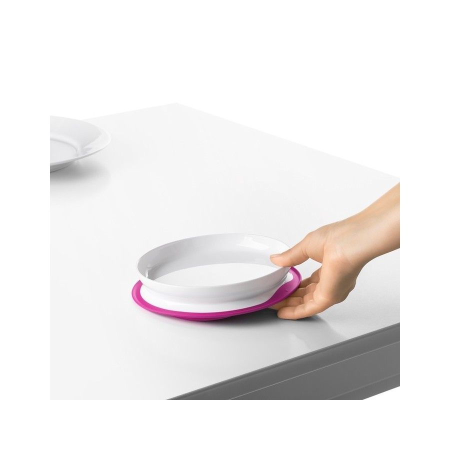OXO Talerzyk z Silikonową Przyssawką Pink
