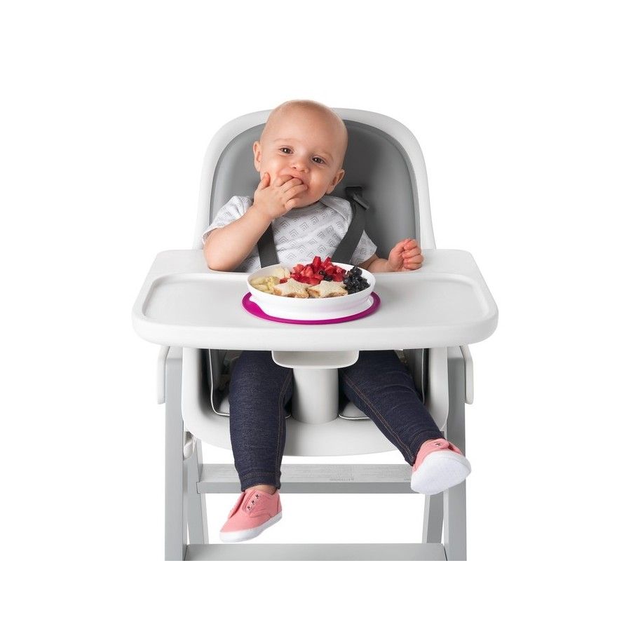 OXO Talerzyk z Silikonową Przyssawką Pink
