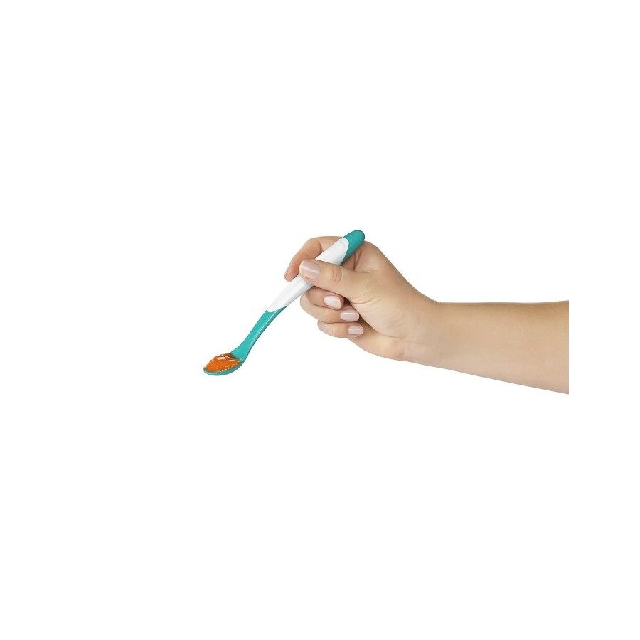 OXO Un ensemble de cuillères en Etui 6m+ Teal/Pink