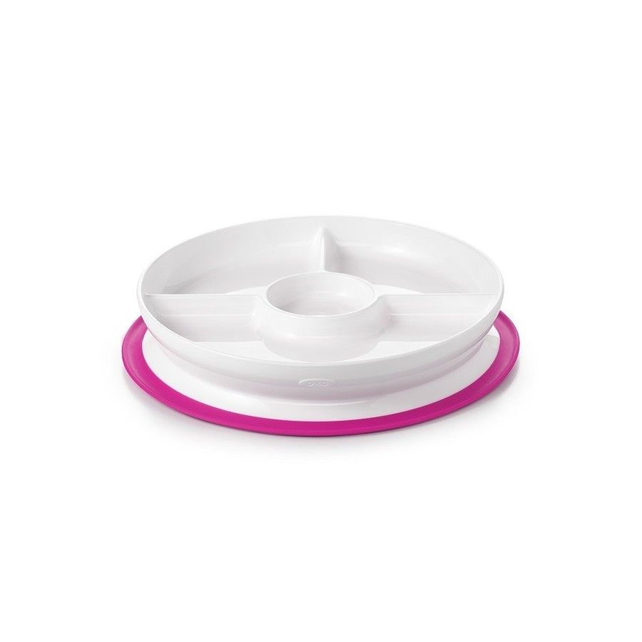 OXO Talerzyk z Silikonową Przyssawką Pink