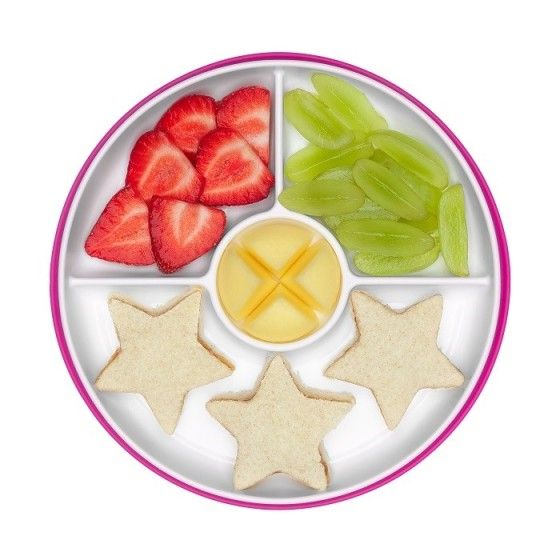 OXO Talerzyk z Silikonową Przyssawką Pink