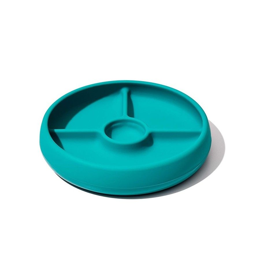OXO Talerzyk Silikonowy Dzielony Teal