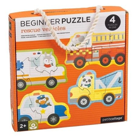 Petit Collage Első puzzle járművek
