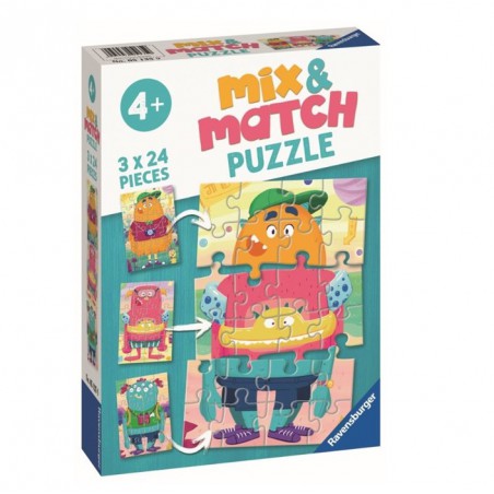 Ravensburger Mix&Match Puzzle Potworki