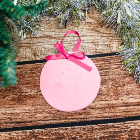 Pearhead Odcisk Rączki Zawieszka Pink