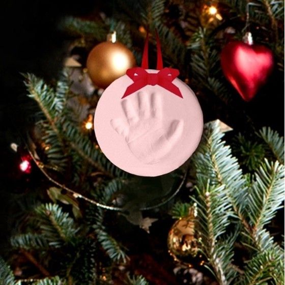 Pearhead Odcisk Rączki Zawieszka Pink