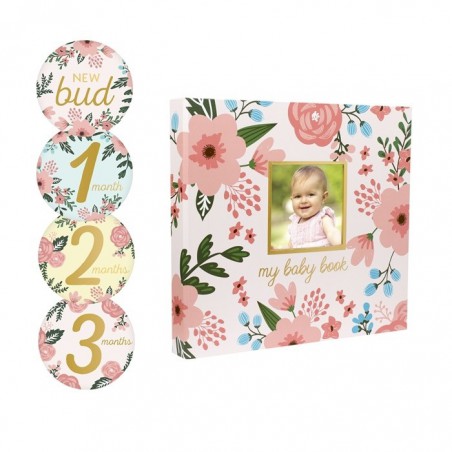 Pearhead Baby Album od Birth Floral