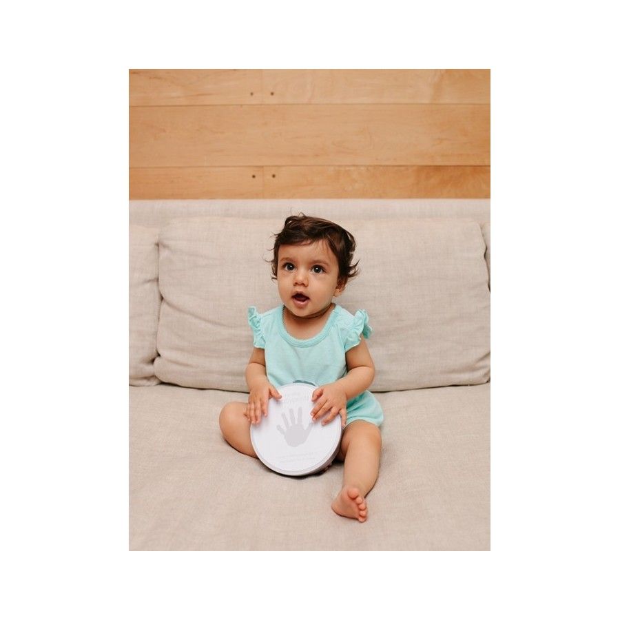 Pearhead imprint in a round box gray - 698904820154