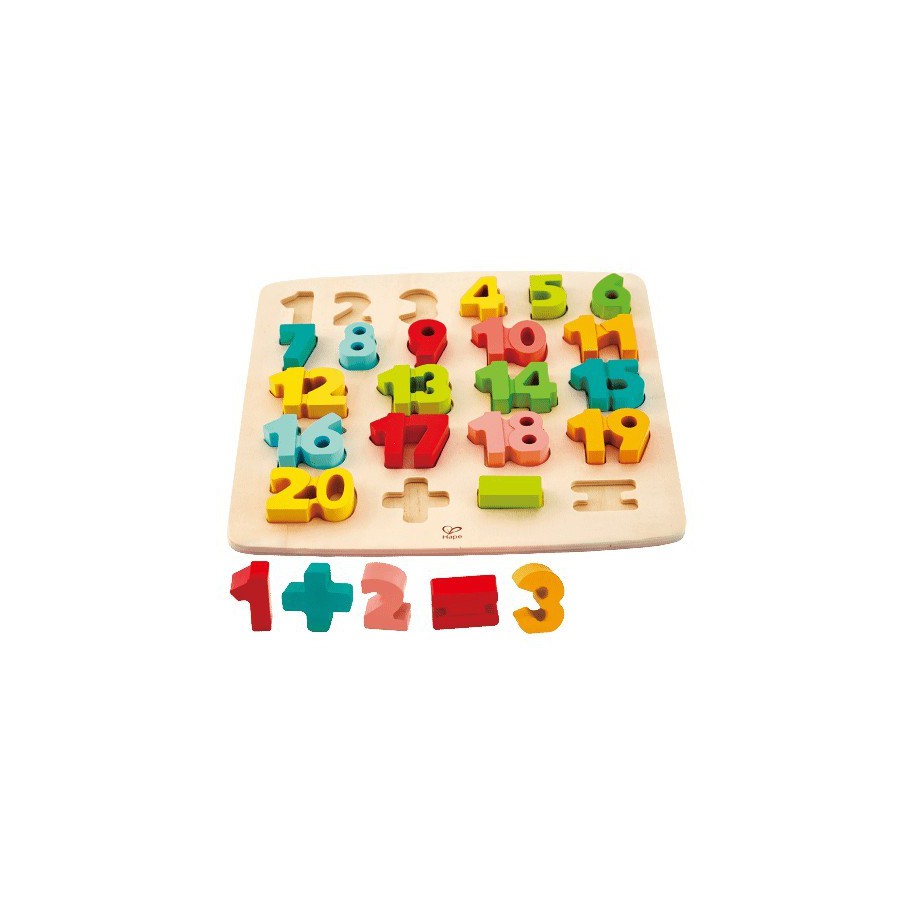 Hape Puzzle Stojące Liczby