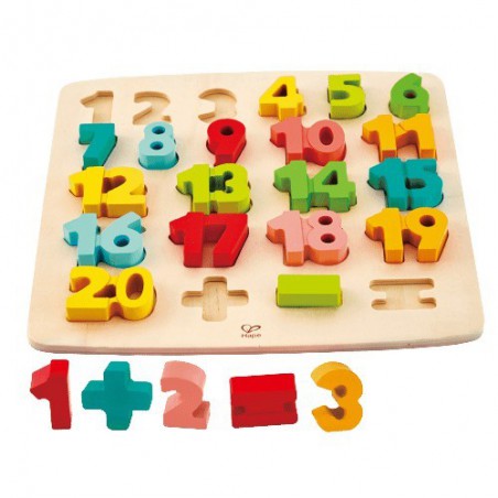 Hape Puzzle Stojące Liczby