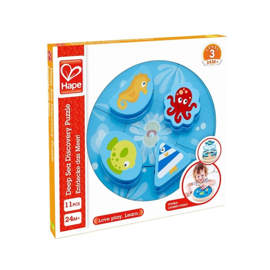 Hape Podwodne odkrycia, układanka
