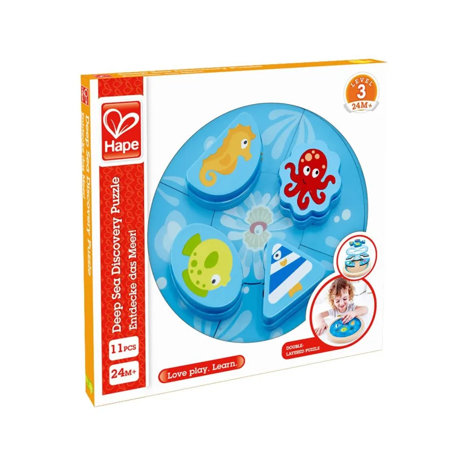 Hape Podwodne odkrycia, układanka