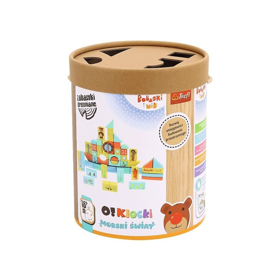 Trefl Körülbelül! A világ blokkjai - Bobaski és Teddy Bear