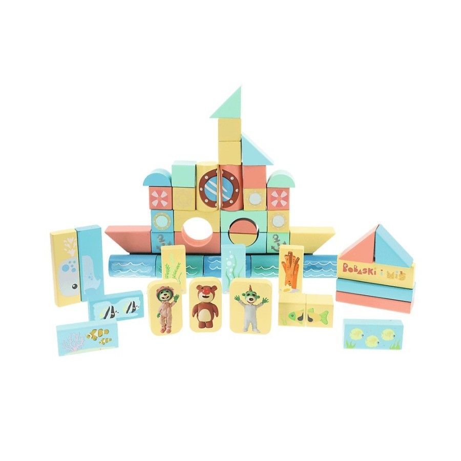 Trefl About! Blocks of the world - Bobaski and Teddy Bear