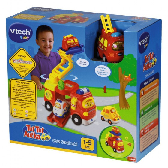 VTech Zestaw Duży Wóz Strażacki