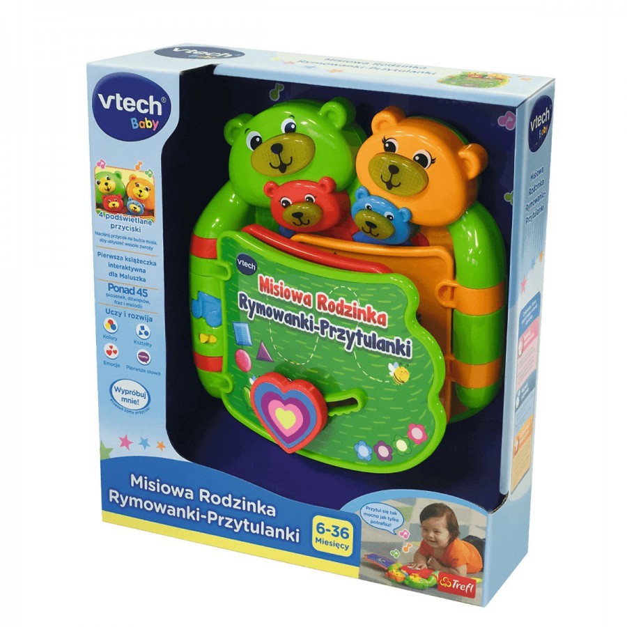 VTech Misiowa Rodzinka. Rymowanki-Przytulanki