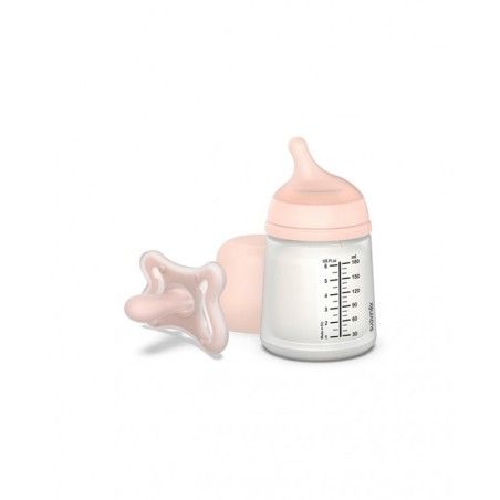 SUAVINEX KITY KIT DE STARER - Botella 180 ml Flujo ajustable + PACIFIER -2-2M