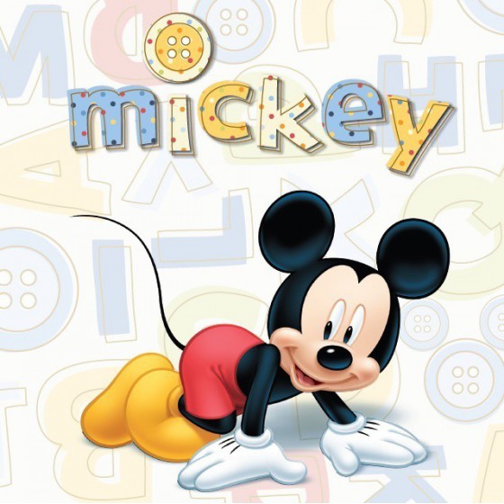 Disney Piszcząca książeczka do kąpieli - Baby Mickey