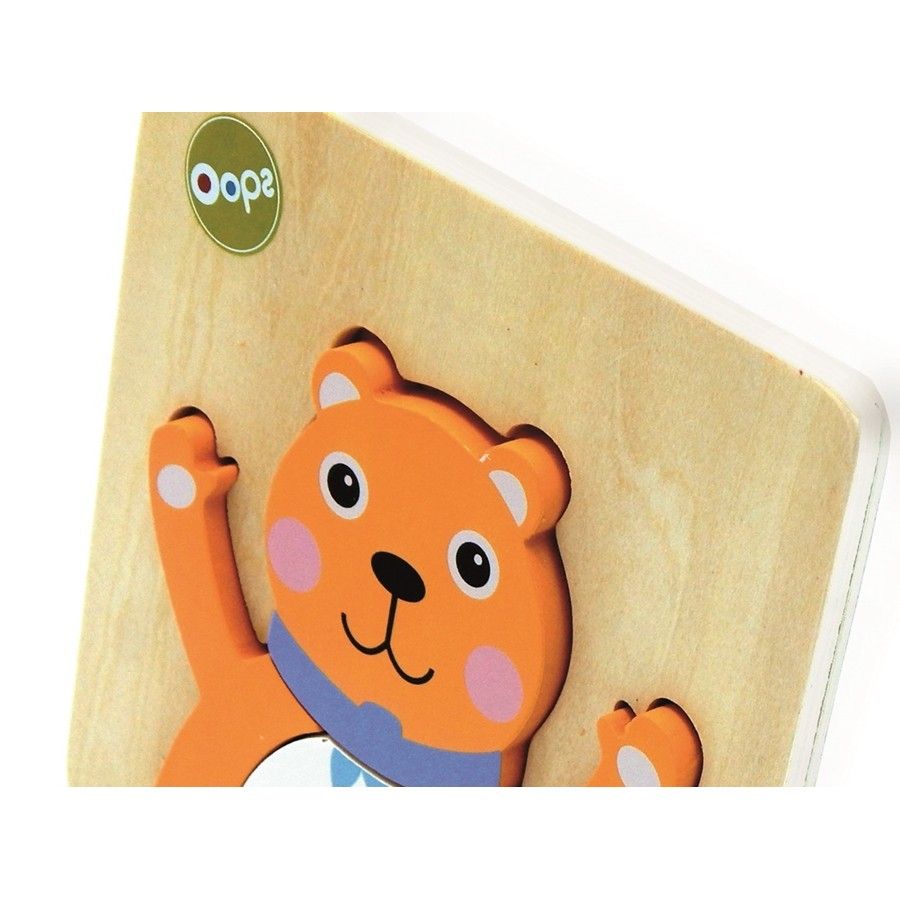 Oops 3D puzzle puzzle Bear 12m +