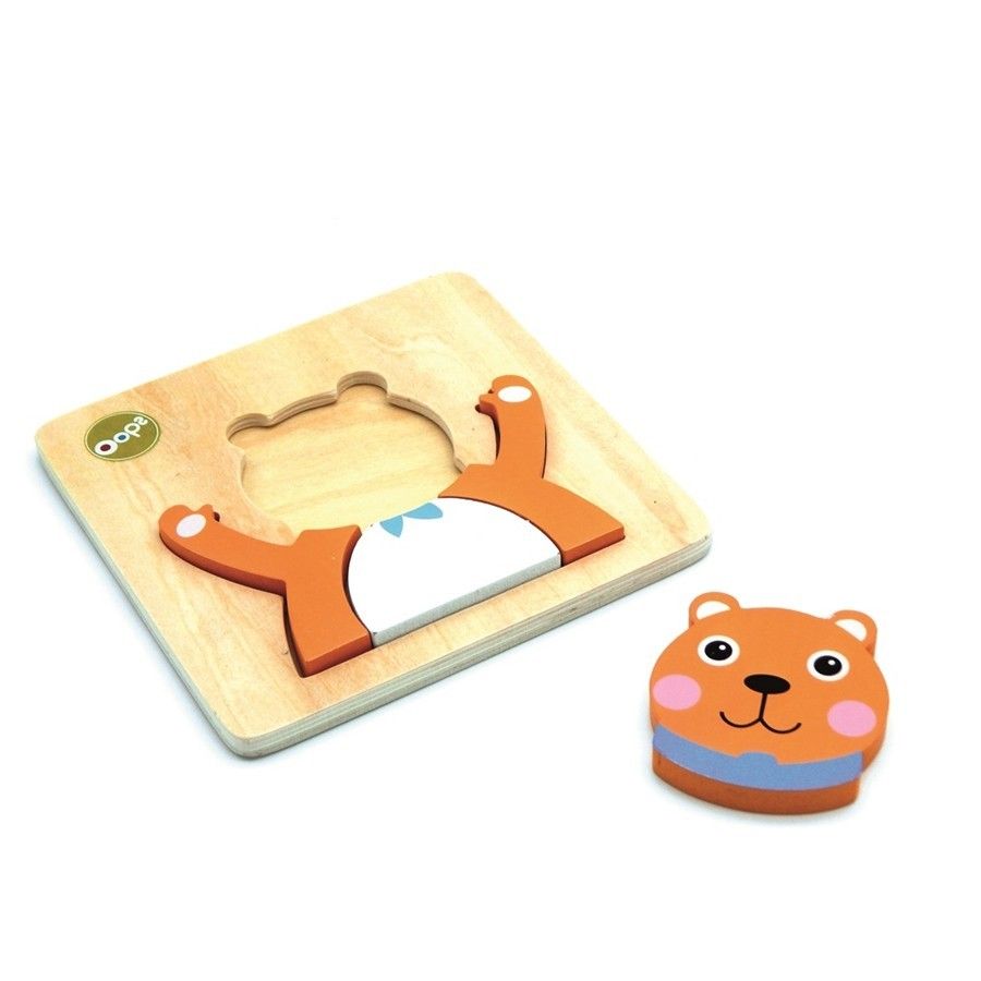 Oops 3D puzzle puzzle Bear 12m +