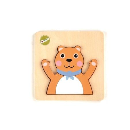 Oops 3D puzzle puzzle medveď 12m +