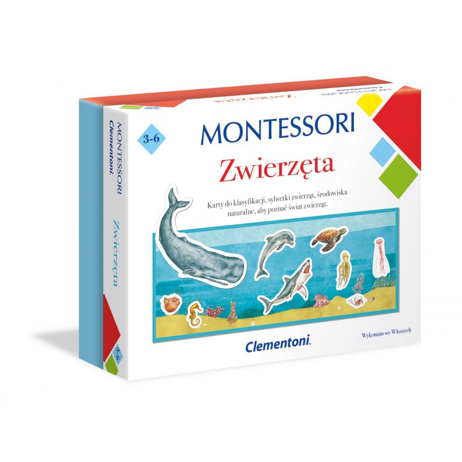 Clementoni Gry Edukacyjne - Montessori Zwier