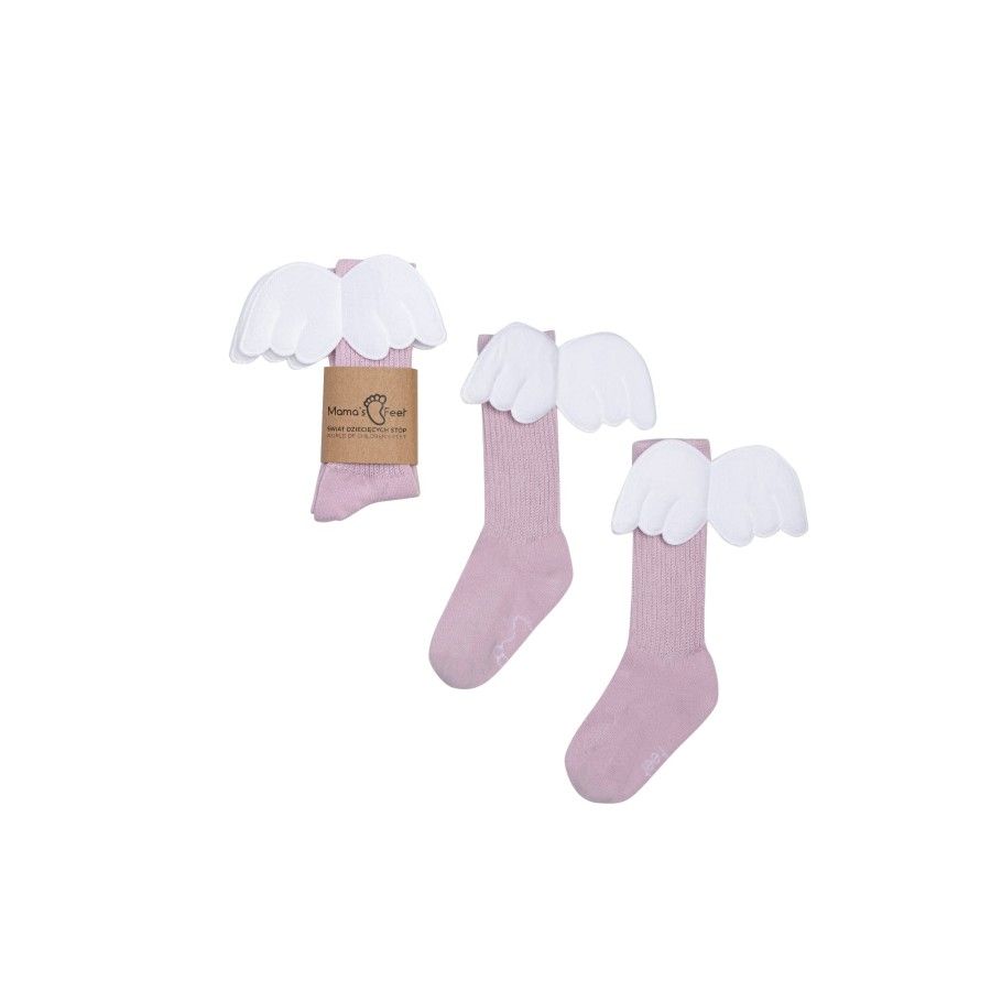 Mama's feet Podkolanówki Lawendowy Aniołek dla Mamy