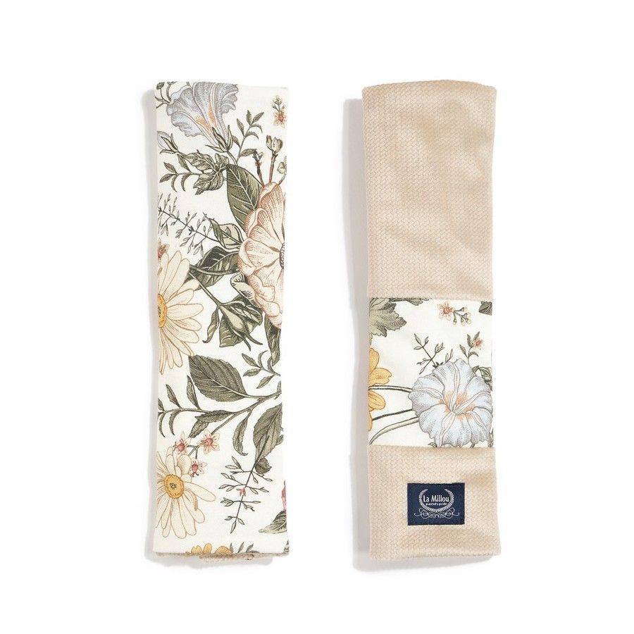 LA MILLOU ORGANIC JERSEY COLLECTION - SEATBELT COVER - VINTAGE