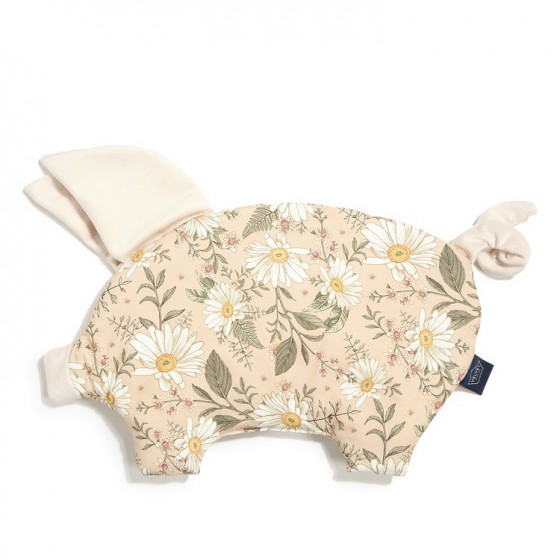 LA MILLOU VELVET COLLECTION - PODUSIA SLEEPY PIG - VINTAGE MEADOW - SAND