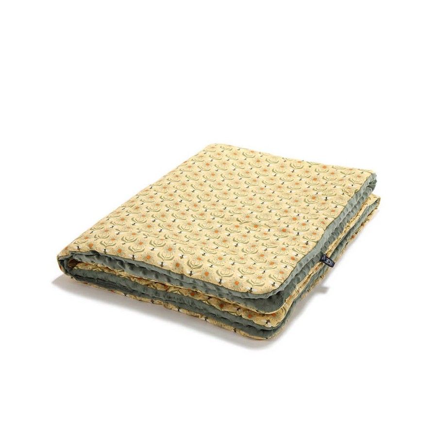 LA MILLOU CIEPŁY KOCYK MINKY - L - BEEBEE - KHAKI