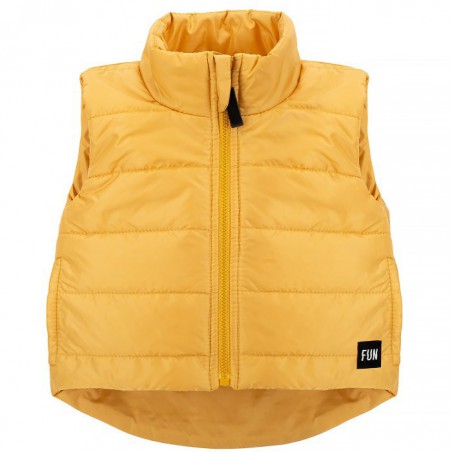 Pinokio Gilet per bambini Fun Time 62 Giallo