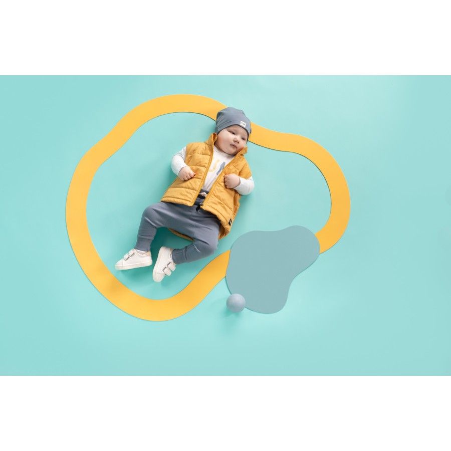 Pinokio Gilet per bambini Fun Time 86 giallo