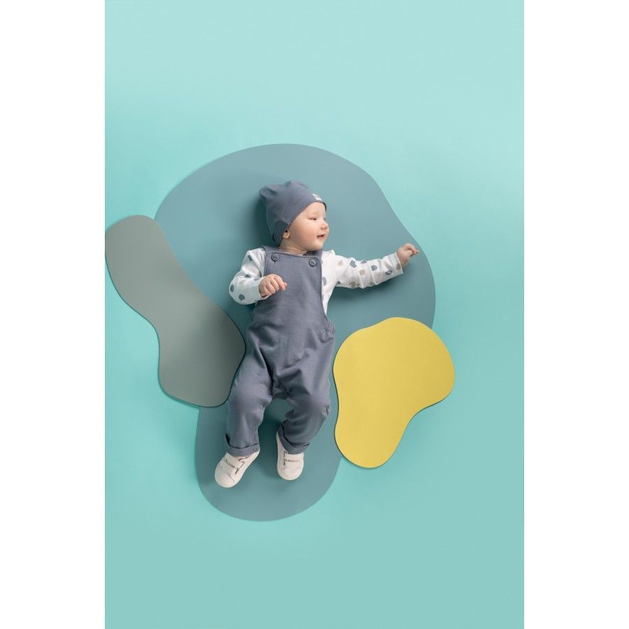 Pinokio Ogrodniczki Dziecięce Fun Time 62 Niebieskie -