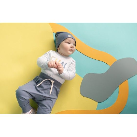 Pinokio Leginsy Dziecięce Fun Time 62 Niebieskie - 5901033287152