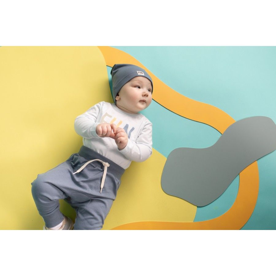 Pinokio Leginsy Dziecięce Fun Time 62 Niebieskie - 5901033287152