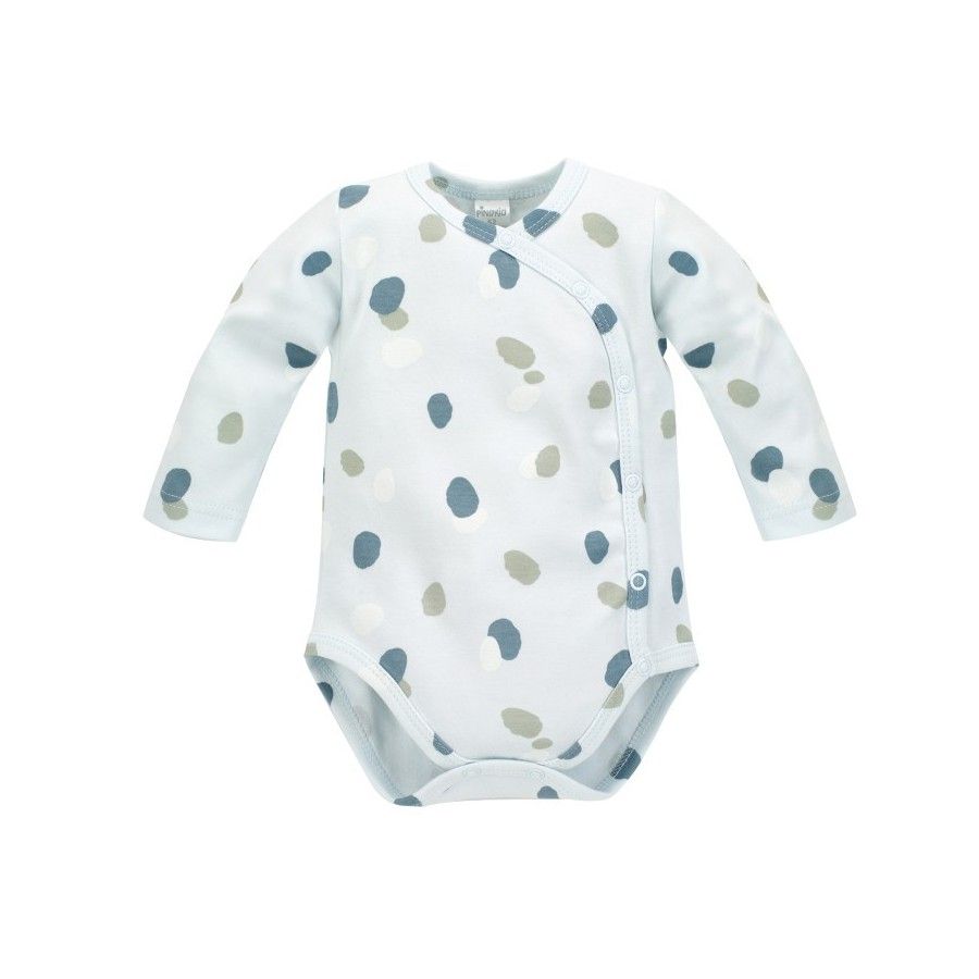 Pinokio 婴儿连体衣，拉链，长袖，Fun Time 56，薄荷色