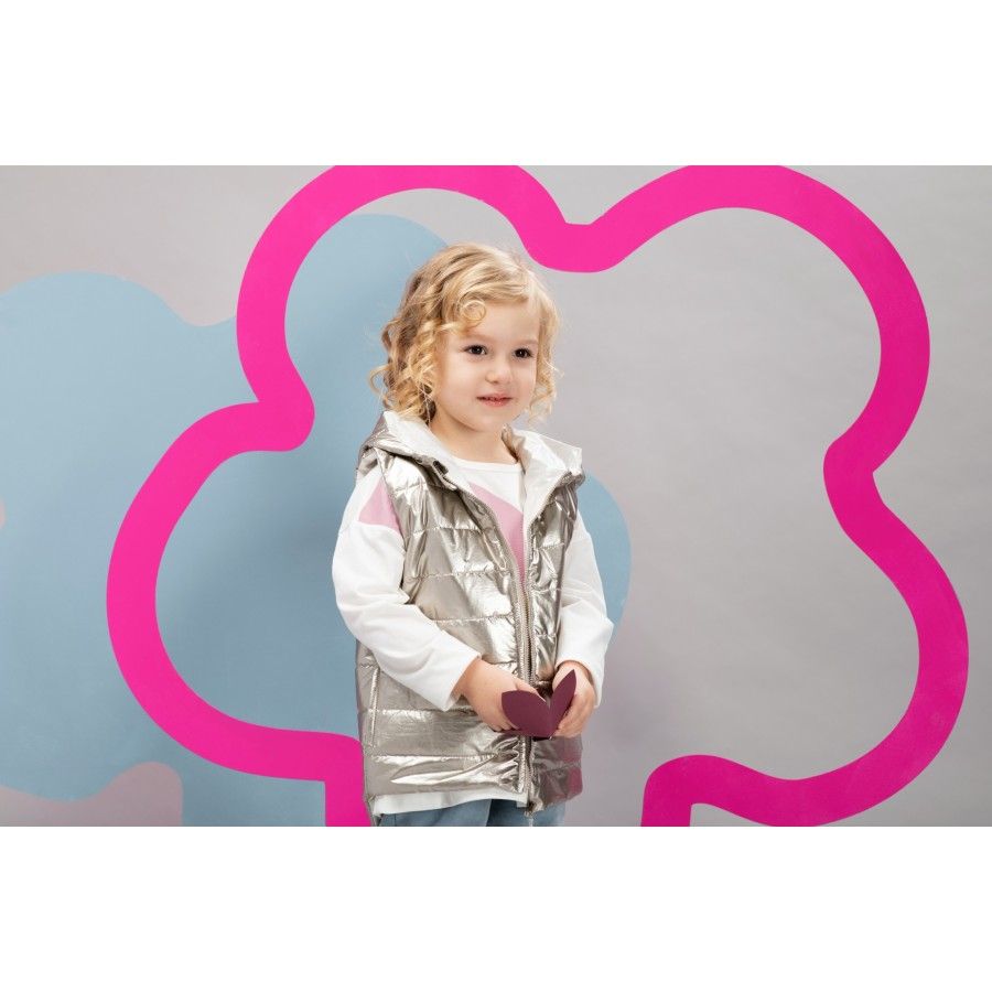 Pinokio Camicetta a maniche lunghe per bambini Romantic 68 Ecru