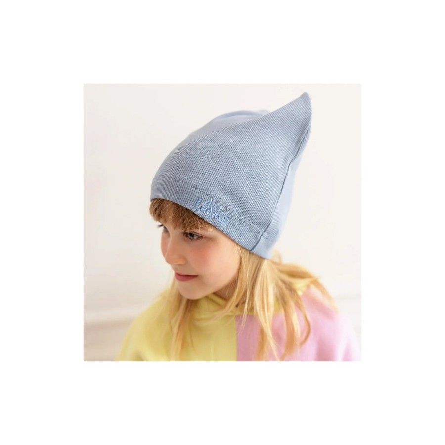 ULKA CZAPKA CIENKA 0-6 M-CY STONE BLUE