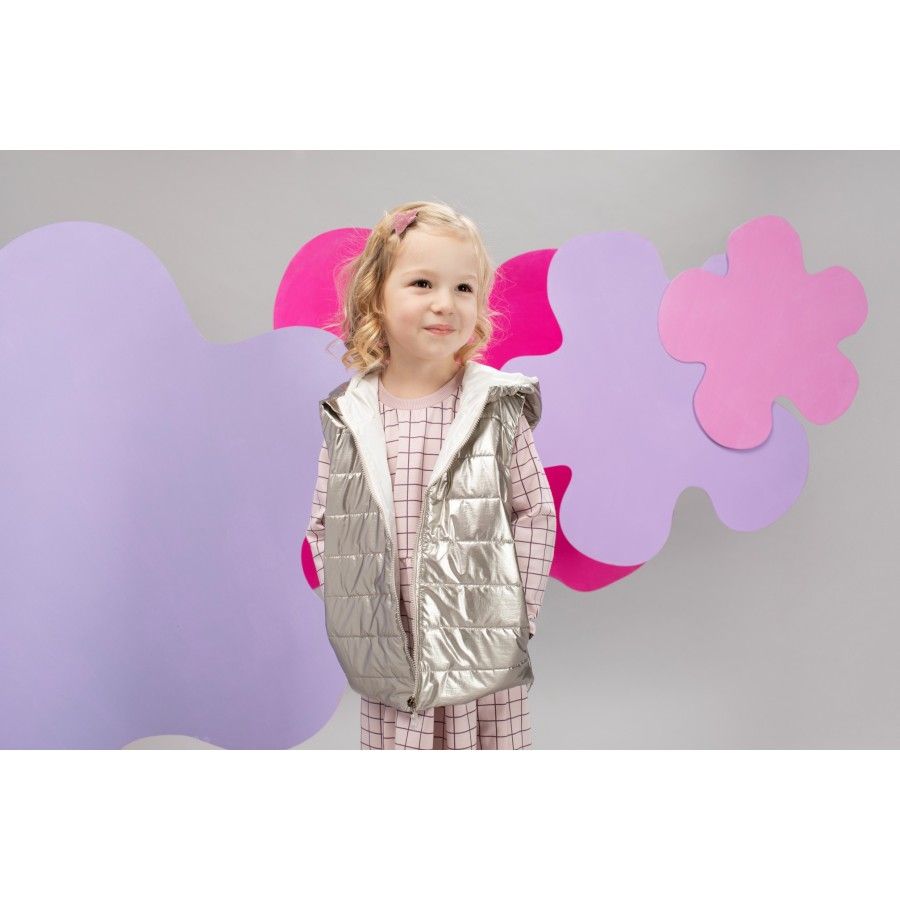 Pinokio Veste sans manches enfant Beige Romantic 74