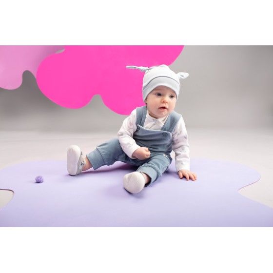 Pinokio Ogrodniczki Dziecięce Romantic 74 Niebieskie -