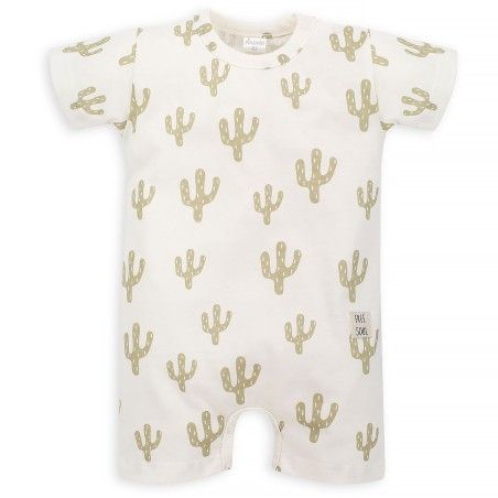 Pinokio Baby Rampers Free Soul 62 Ecru Print