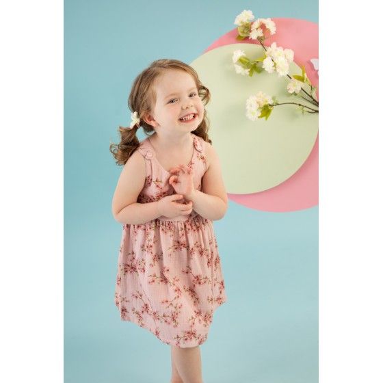 Pinokio Nyári nyári ruha 80 kúpos virágok
