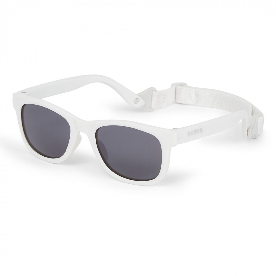 Dooky Okulary przeciwsłoneczne Santorini WHITE 6-36 m-cy