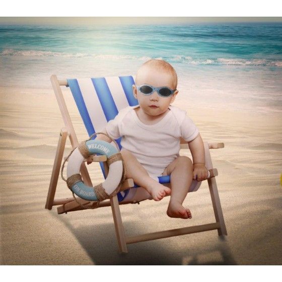 Dooky Okulary przeciwsłoneczne Martinique BLUE STAR 0-24 m-cy